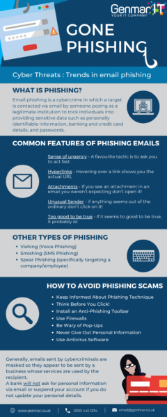 Phishing infographic email security